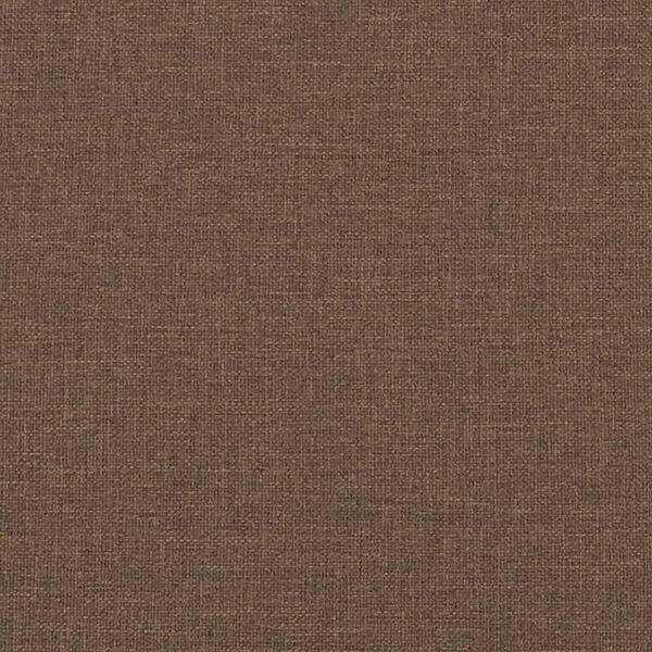 vidaXL Repose-pied Marron 60x50x41 cm Tissu