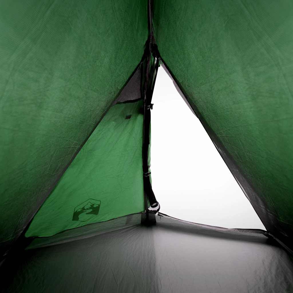 vidaXL Tente de camping à dôme 2 personne vert imperméable