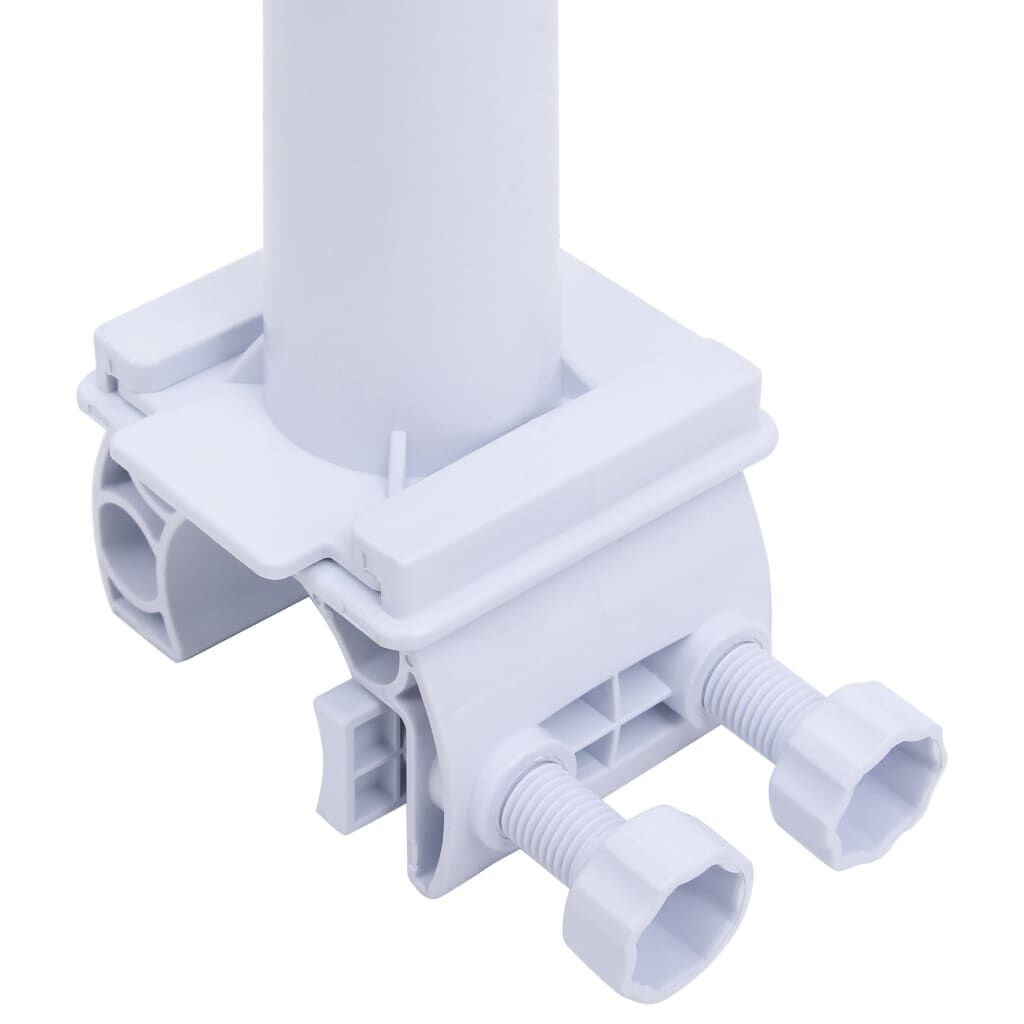 vidaXL Rouleau de couverture de piscine avec base en plastique