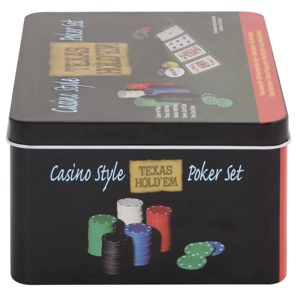 vidaXL Jeu de jetons de poker 200 pcs 4 g