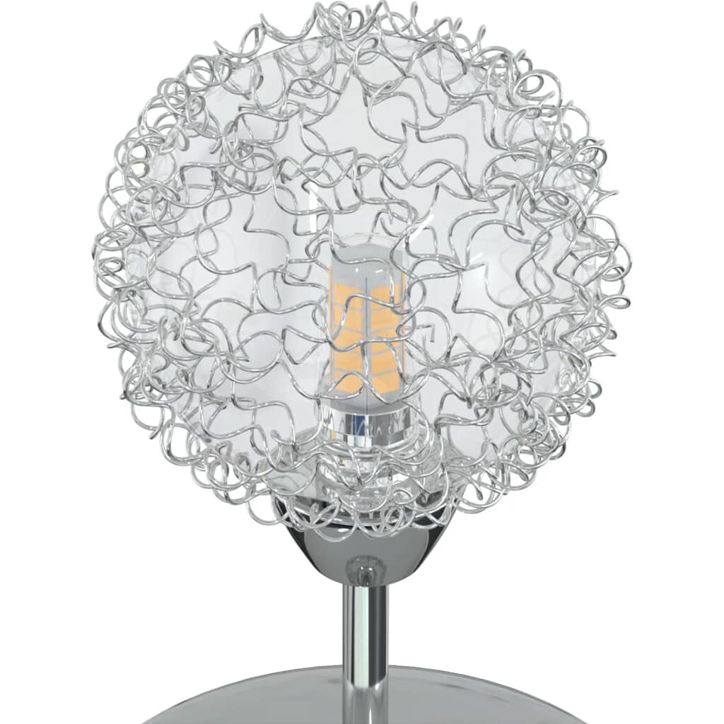 vidaXL Plafonnier avec abat-jour en maille métallique pour 5 LED G9