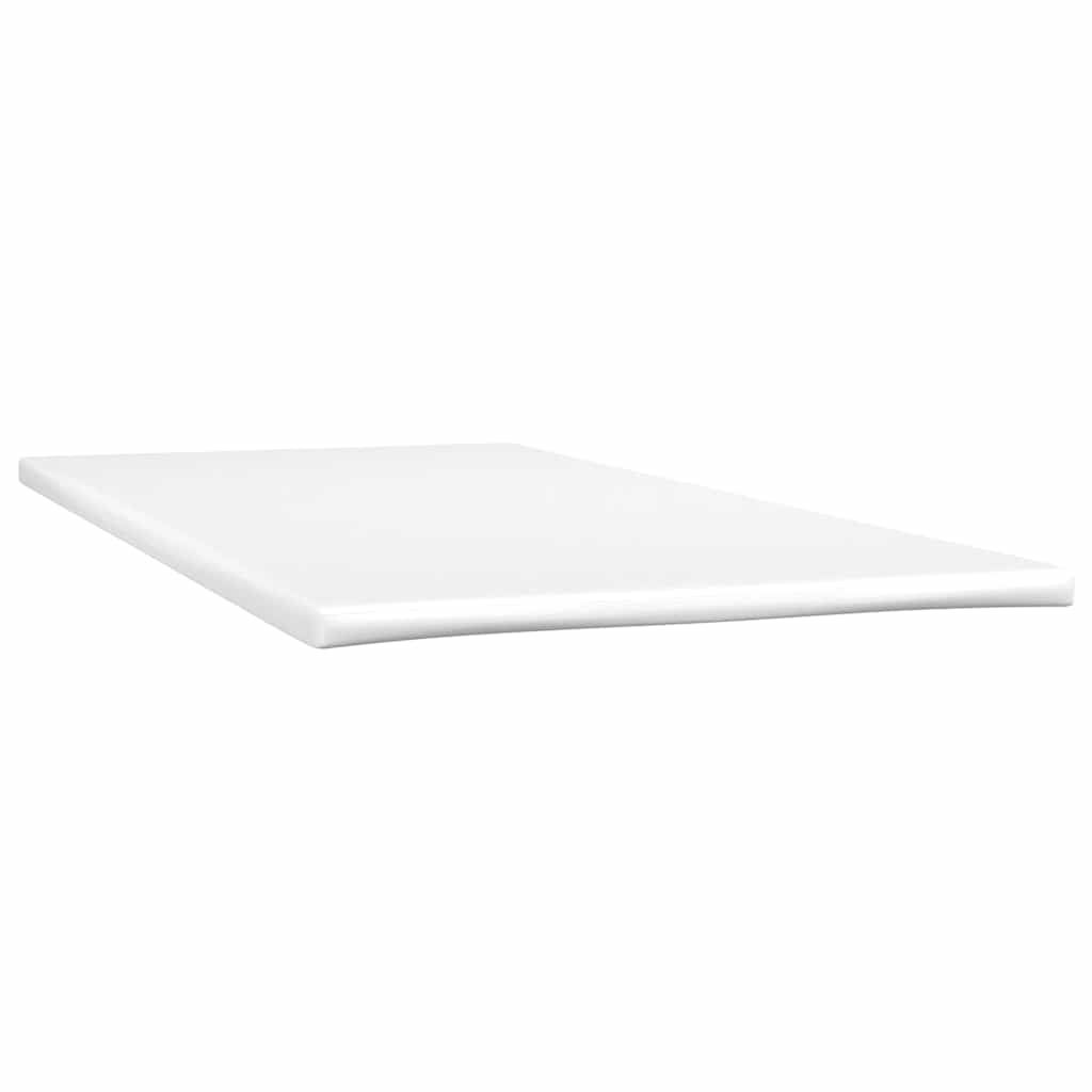 vidaXL Sommier à lattes de lit et matelas gris foncé 90x220 cm velours