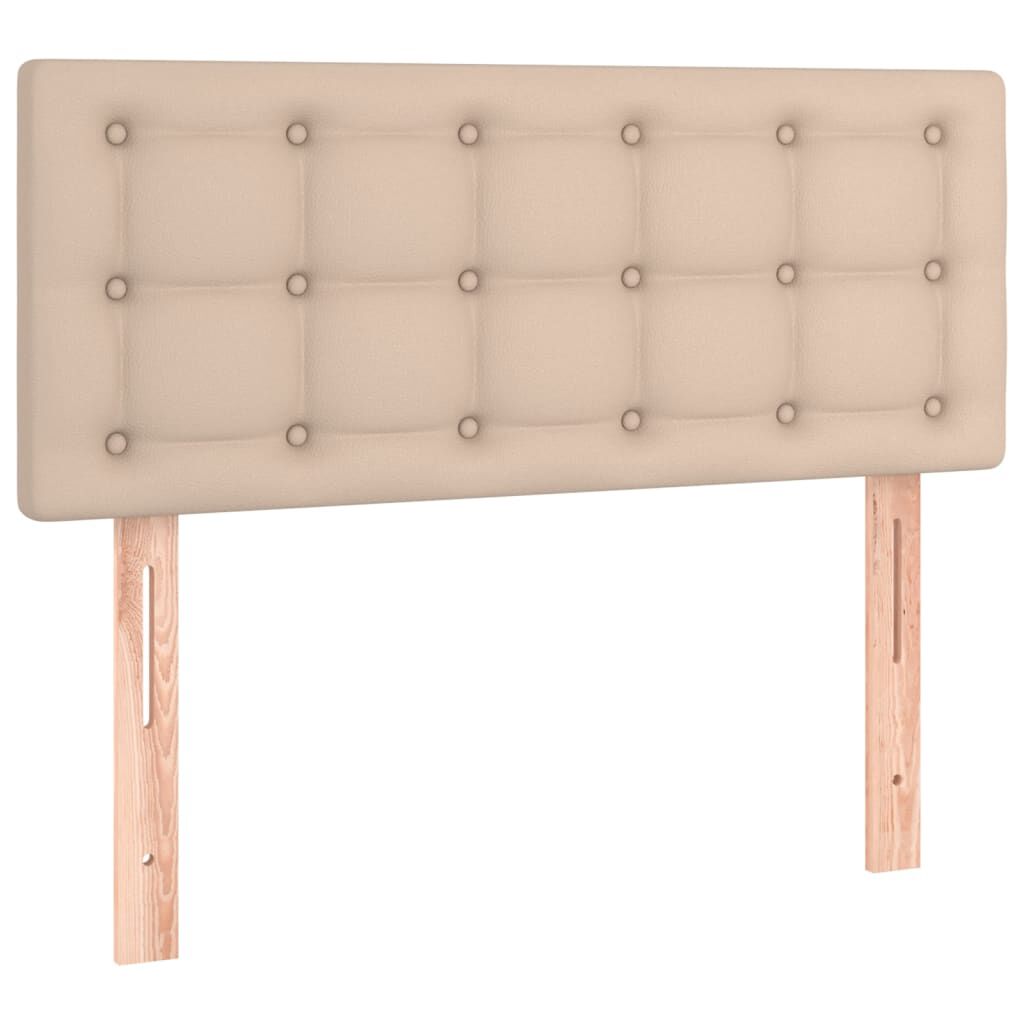 vidaXL Tête de lit Cappuccino 80x5x78/88 cm Similicuir