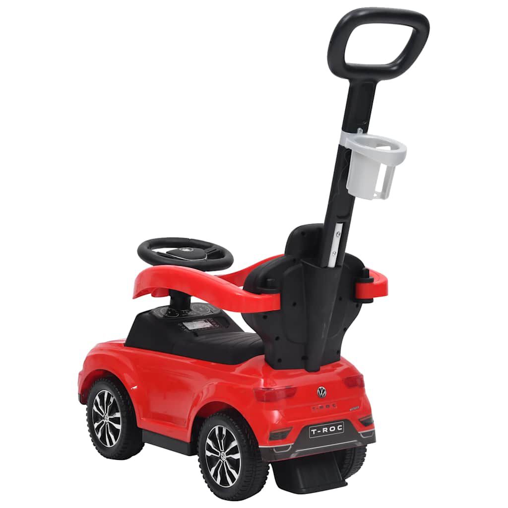 vidaXL Voiture à pédales Volkswagen T-Roc Rouge