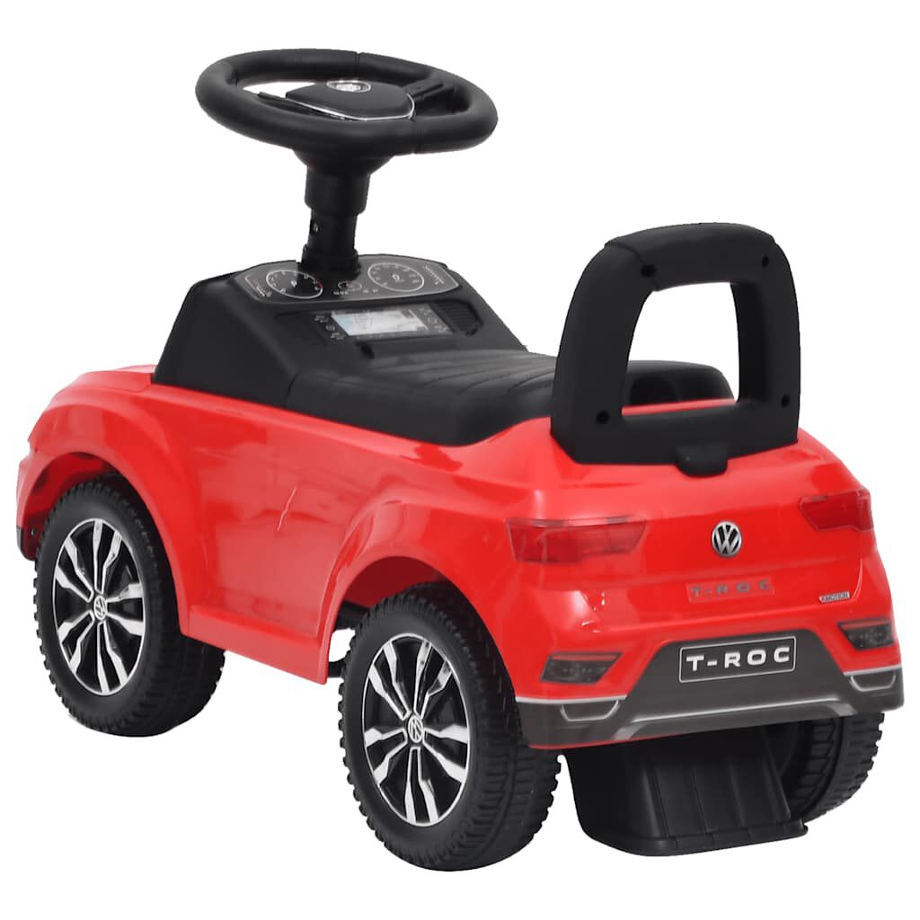 vidaXL Voiture à pédales Volkswagen T-Roc Rouge