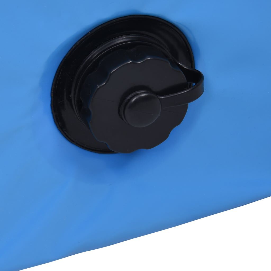 vidaXL Piscine pliable pour chiens Bleu 80x20 cm PVC