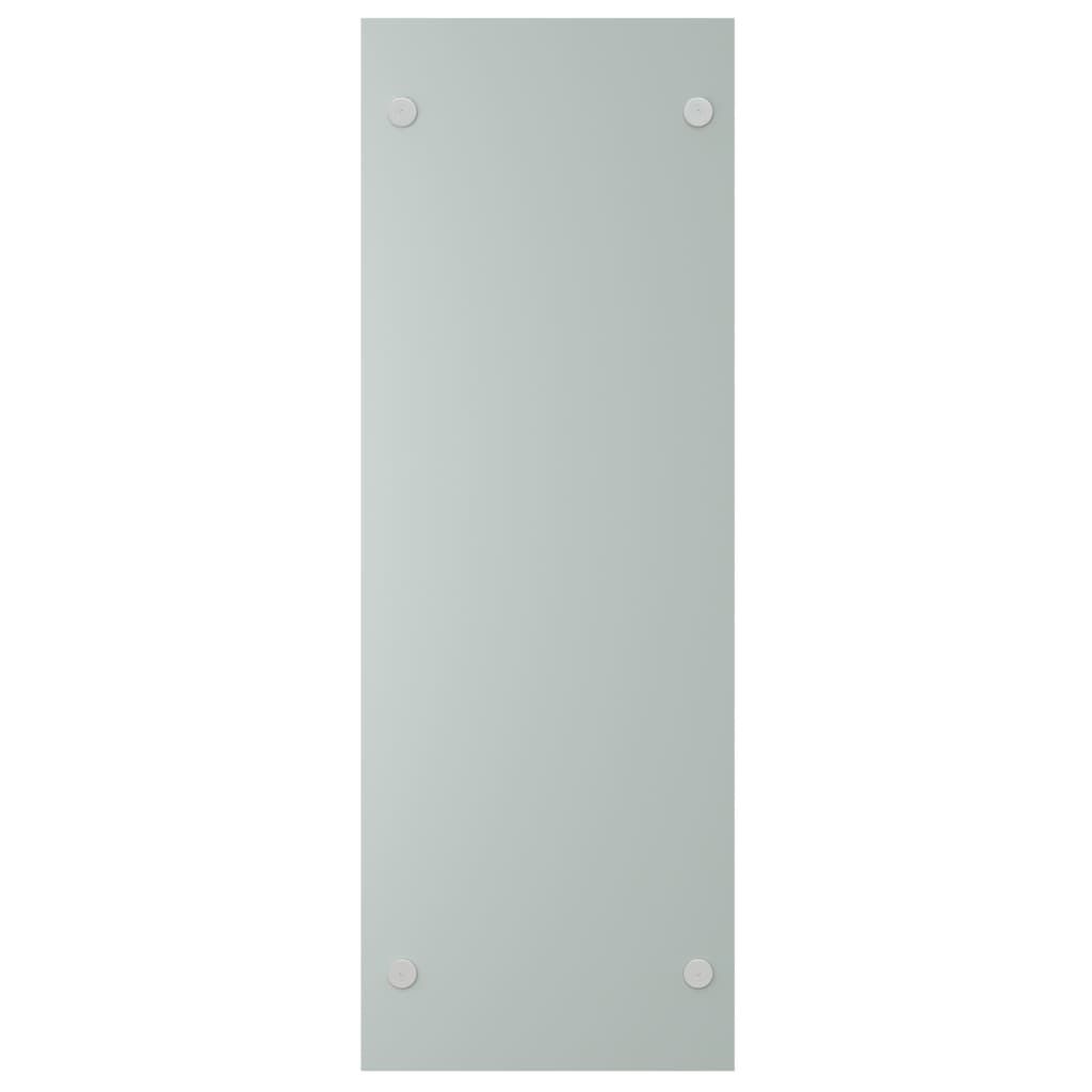 vidaXL Portant de bois de chauffage Blanc 40x35x100 cm Verre trempé